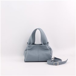 NEW Сумка 2026 гладкий серо-голубой