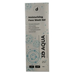 Гель уход для умывания Dari Cosmetics 25+ увлажняющий с гиалуроновой кислотой 100 g