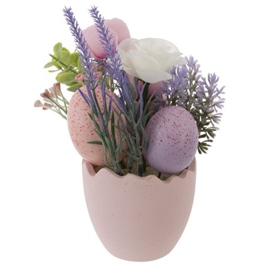 GAEM Цветочная композиция "Пасхальная", L10 W12 H18 см