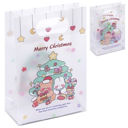 Пакет подарочный НГ 18*26*8 Новогодние сладости ассорти 2 вида КОКОС 242434/12/Китай