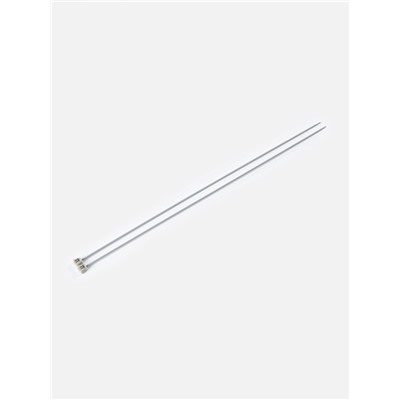 Спицы для вязания, прямые, с тефлоновым покрытием, d=2 мм, 35 см, 2 шт.