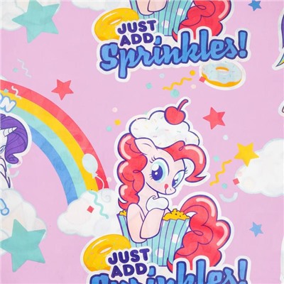 Постельное бельё 1.5 сп Candy clash, 143×215 см, 150×214 см, 50×70 см-1 шт., хлопок 100%, бязь