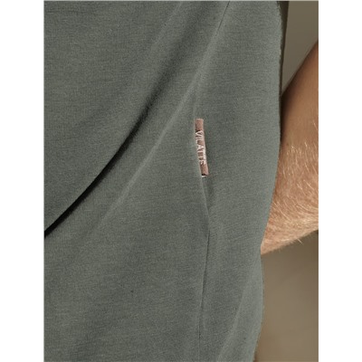 Футболка slim fit  из премиального хлопка с эластаном