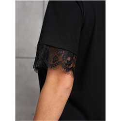 Футболка "Джулия" черный женская