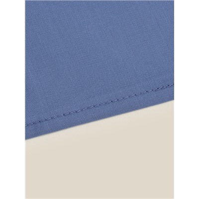 Простыня на резинке SL Home Modal 140×200+30 см, синяя