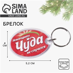 Брелок для ключей «Новогоднее чудо», 5.2×4 см