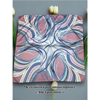 Платок шелковый "Абстракция" Арт 9788/17