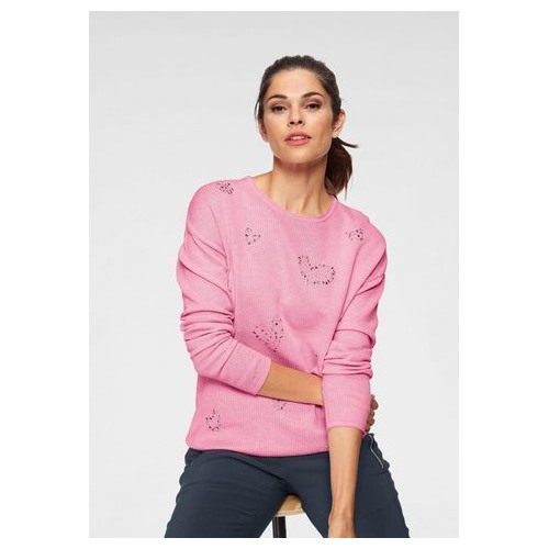 Pullover,  Размер 44 ( рус 54) , Производитель Clarina, Цвет pink mel .
