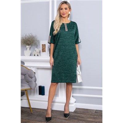 Платье трикотажное Кайла (зеленое) П14587-10М