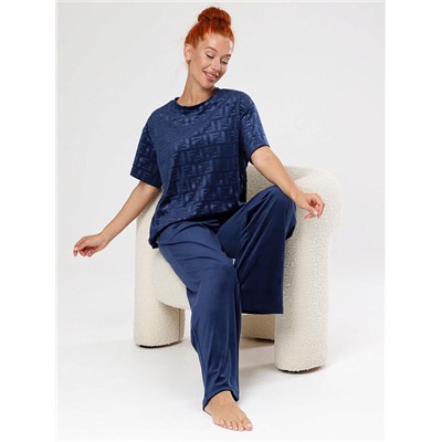 Костюм Элнора жаккард синий ИвК