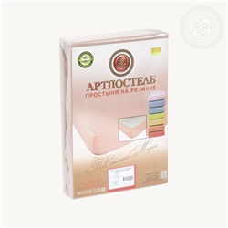 Простыня трикотажная на резинке Какао Арт Дизайн