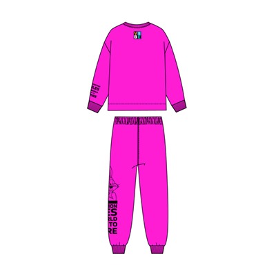 Комплект для девочки: толстовка, брюки