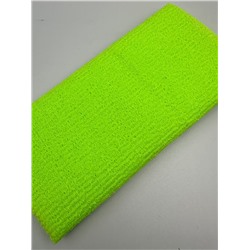 Bath Towel Мочалка-полотенце для душа с пилинг-эффектом / Nylon Long Exfoliating Towel, жесткая, зелёный