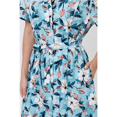 Женский халат 2128/2 / Голубой