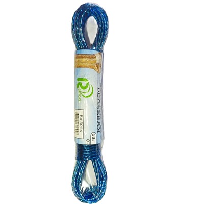 Веревка RA-5035 для белья 10метров металлическая с покрытием ПВХ-3мм цвет-разный(200) оптом