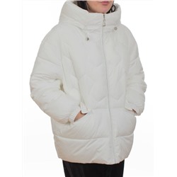 2309 WHITE Куртка зимняя женская (200 гр. холлофайбер)