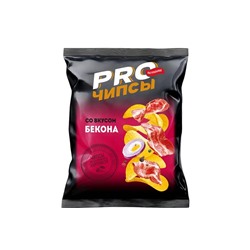 «PRO-Чипсы», чипсы со вкусом бекона, произведены из свежего картофеля, 60 г