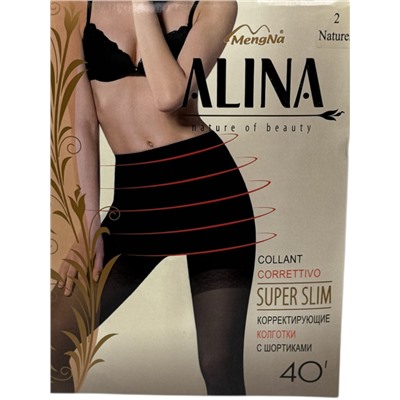 Колготки "ALINA" корректирующие 40D Арт 806 Цвет натуральный