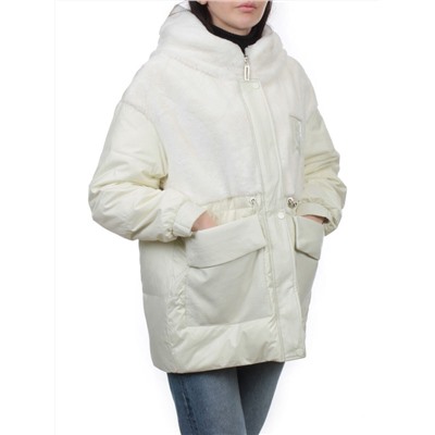 M24-209 MILK Куртка демисезонная женская (100 гр. холлофайбер)