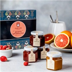 Sweet collection (Миндальный смузи; Манговый дайкири; Клубничный кобблер; Шоколадный шерри)
