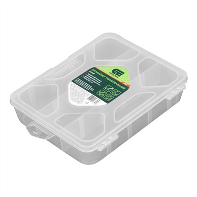 Органайзер универсальный малый, прозрачный матовый 19 х 16 х 4.5 см Сибртех