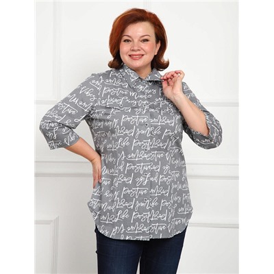 Рубашка Дактиль серый ИвК