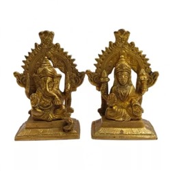 Набор из фигурок Лакшми и Ганеши, Laxmi Ganesha Set