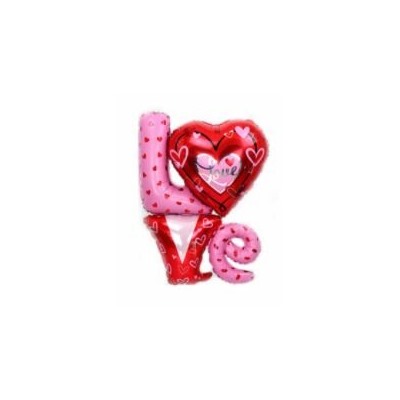 Воздушный шар "Love" 91x81 см