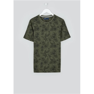 Leaf Print T-Shirt