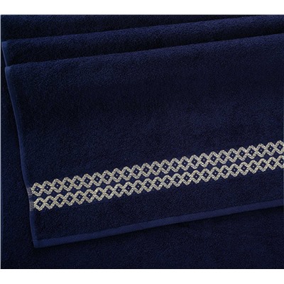 Полотенце махровое Блеск темно-синий Текс-Дизайн