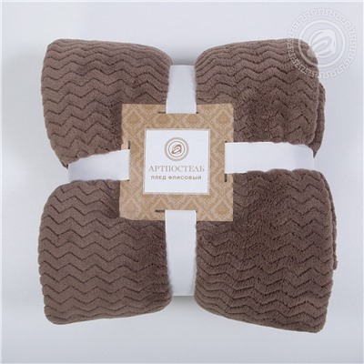 Плед флисовый Плед флисовый Роскошь кофе Арт Дизайн Акция