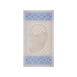17с102-ШР  49*90 Полотенце "Корзина" цв синий рис 861