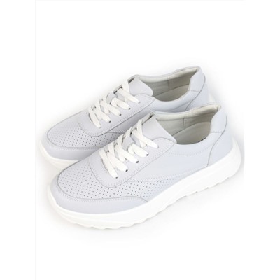 05-SD2-3D GRAY/PURPLE Кроссовки женские (натуральная кожа)