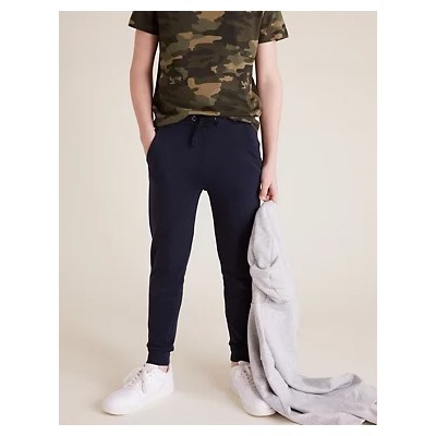 2pk Cotton Joggers (6-16 Yrs)