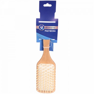 Расческа массажная детская "Baby brush" Медвежонок, цвет корич, 22*6,5см