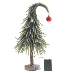 GAEM Изделие декоративное с подсветкой "Елка" (3хАА, н/п), L24 W21 H45 см