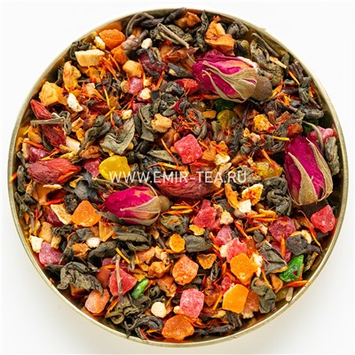 Зеленый чай Тропический бриз (код 0375)