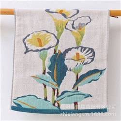 Cotton gauze soft scarf, children's wet wipes for face, new collection