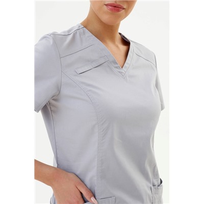 Топ медицинский женский 3-02-25-1 / Insoft 45 Сталь