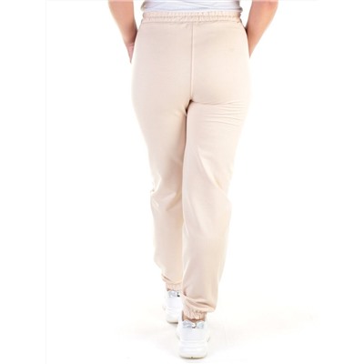 QB-84 BEIGE Брюки спортивные женские (95% хлопок, 5% стрейч) P&S