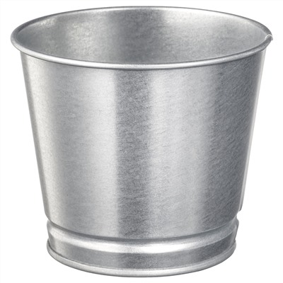 BINTJE, Übertopf, verzinkt,, 9 cm