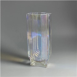 200-197 Декоративная ваза для цветов 30см в под.уп.(х12)Стекло