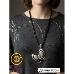 Кулон на кожаном шнурке "Женская грация" Арт КШ2130/20