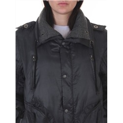 A003 DK. GREY Куртка демисезонная женская (120 гр. холлофайбер)