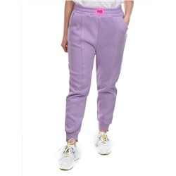 07 LILAC Брюки спортивные женские на флисе (100% хлопок) 7986