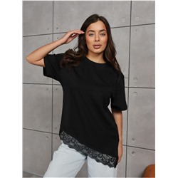 Футболка "Люкс" Черный женская