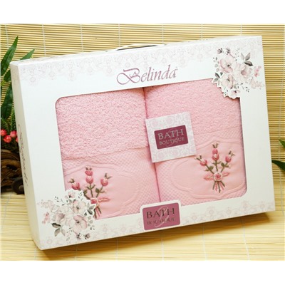 Набор Махровых Полотенец 70x140 + 50x90 см. 2 шт/уп. BATH BOUTIQUE - Belinda