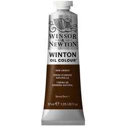 Краска масляная художественная Winsor&Newton "Winton", 37мл, туба, натуральная умбра