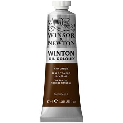 Краска масляная художественная Winsor&Newton "Winton", 37мл, туба, натуральная умбра