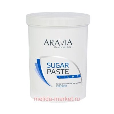 ARAVIA Professional Сахарная паста для шугаринга Легкая средней консистенции 1500 гр арт 1055